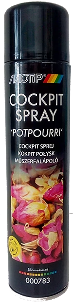 Motip - Műszerfalápoló virág illatú spray 600ml