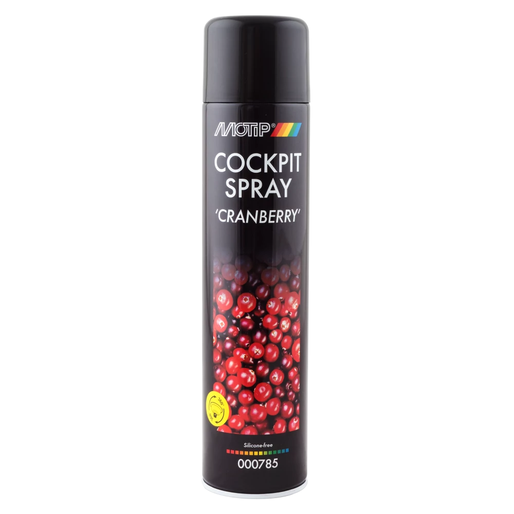 Motip - Műszerfalápoló vörösáfonya illatú spray 600ml