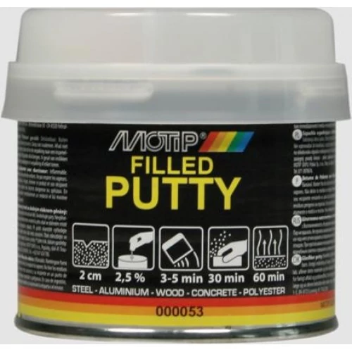 Motip - Gitt - Töltött üvegszálas pol., 250gr