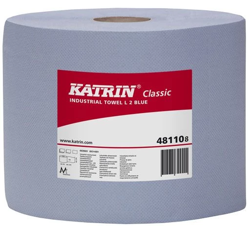 Katrin kéztörlő papír, Classic L2 Blue, 2db