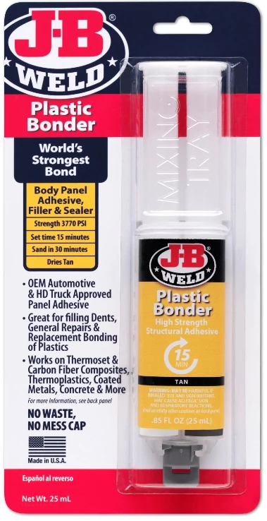 J-B WELD Plastic Bonder