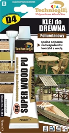 Technicoll - Fa poliuretán ragasztó, D4, 70 ml