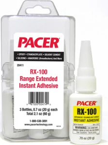 Pacer RX-100, 20 g, ipari pillanatragasztó