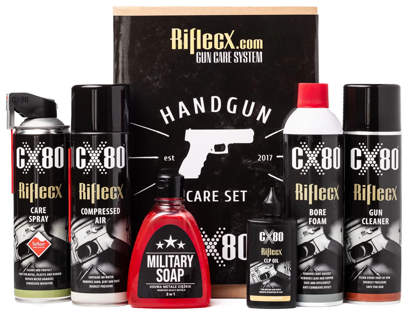 Riflecx Kézifegyver szet