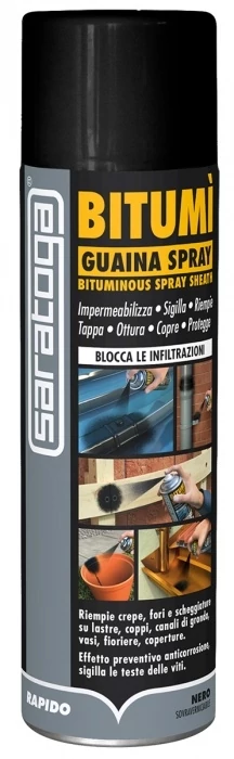 SARATOGA BITUMENES Vízszigetelő Aeroszol Fehér 500ml