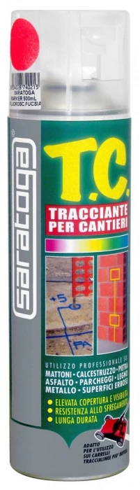 Saratoga T.C. jelölő festék piros 500 ml