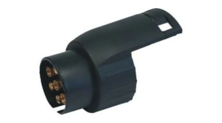 Elektromos adapter 7 pólusú dugaljról 13 pólusú dugvillára