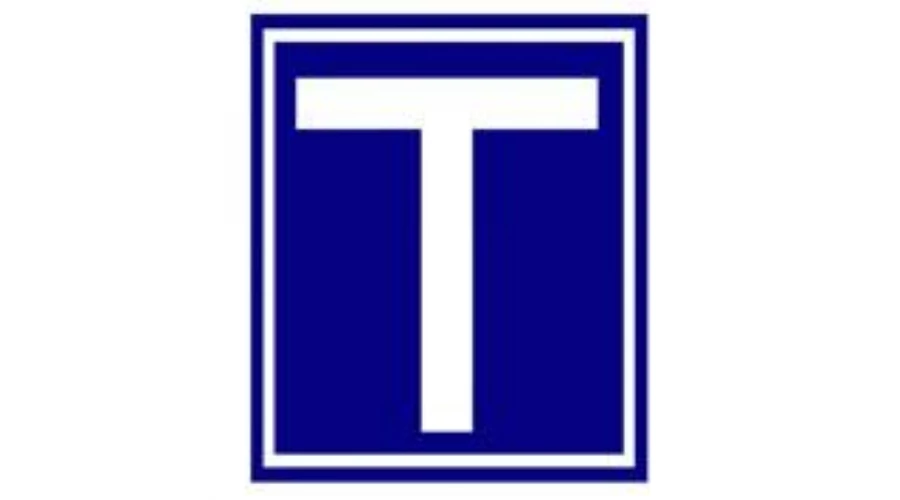Tanuló vezető T betű matrica  sötétkék