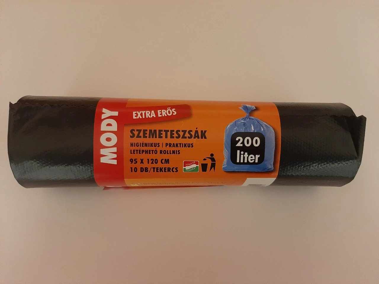 Szemeteszsák, 200 l (95*120 cm)