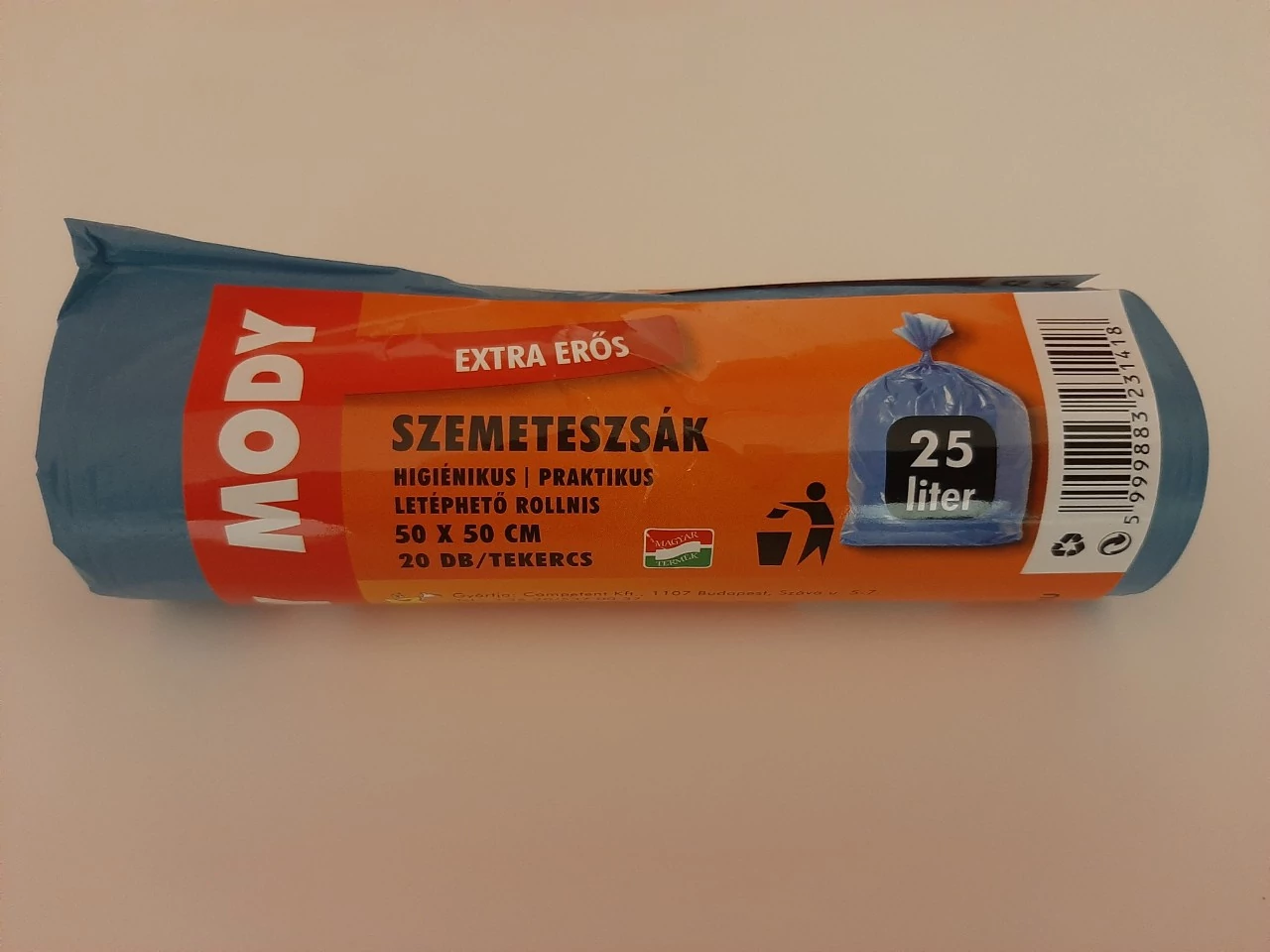 Szemeteszsák, 25 l (50*50 cm)
