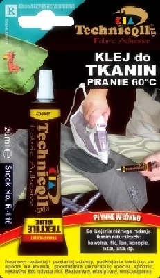 Technicoll - Textilragasztó, 20ml