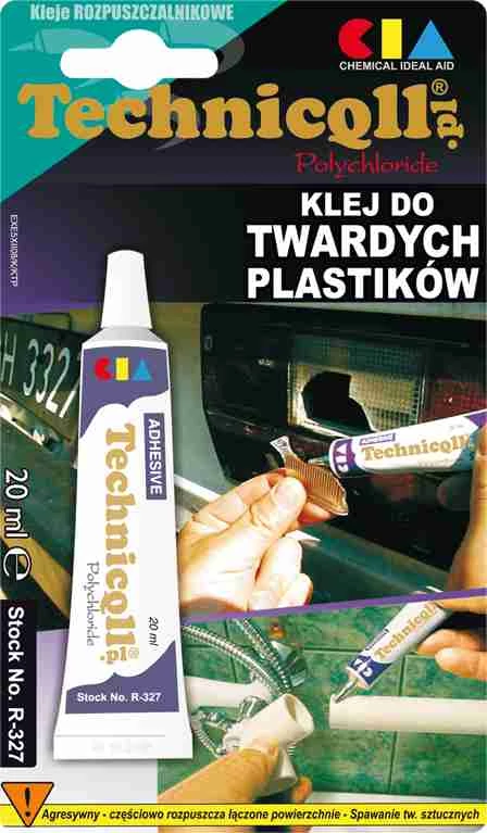 Technicoll - Kemény műanyag ragasztó, 20ml