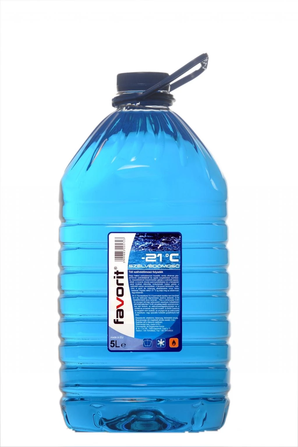 Favorit - téli szélvédőmosó -20 C°-ig, 5L(PET)