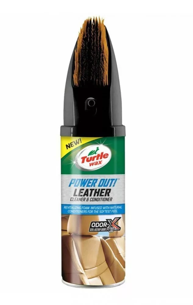 Turtle Wax Power Out kefés bőrtisztító hab szagsemlegesítővel, 400 ml