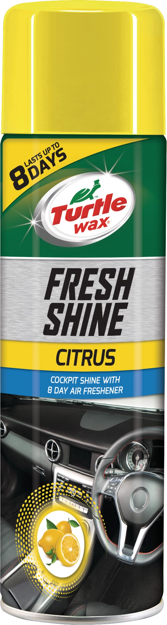 Turtle Wax Fresh Shine Matt Citrus műszerfal ápoló, 500 ml