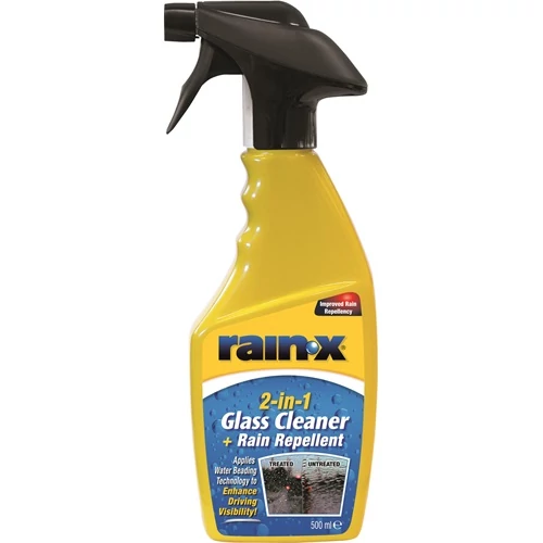 Rain-X 2in1 Ablaktisztító és Esőlepergető 500m