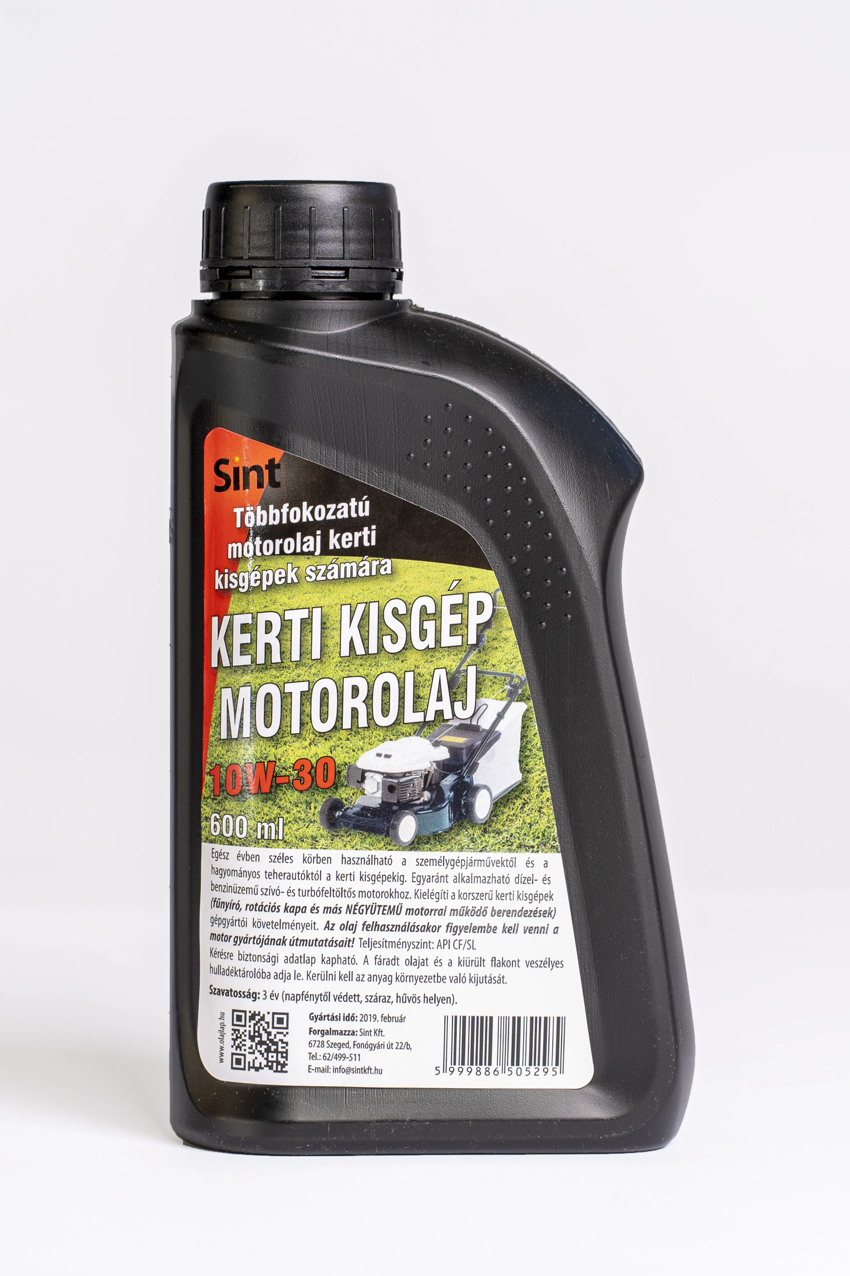 Sint Kerti kisgép motorolaj 10W30 0,6lit